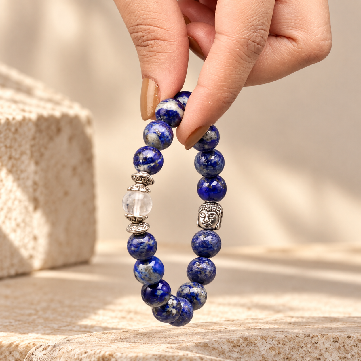 Lapis Lazuli Wisdom & Truth Bracelet thumbnail 3