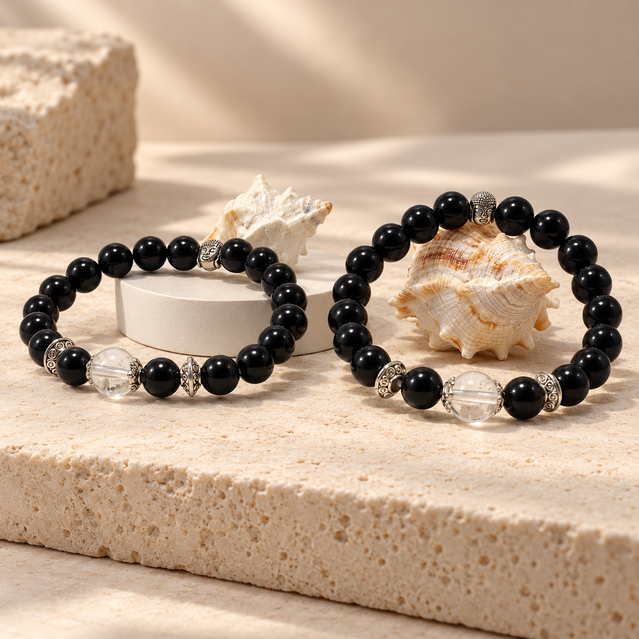 Tourmaline Round Bead Bracelet thumbnail 3