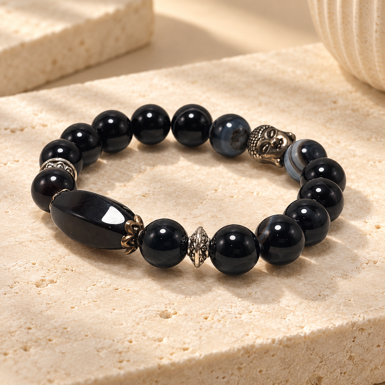 Sulemani Haqiq Round Bead Bracelet thumbnail 4