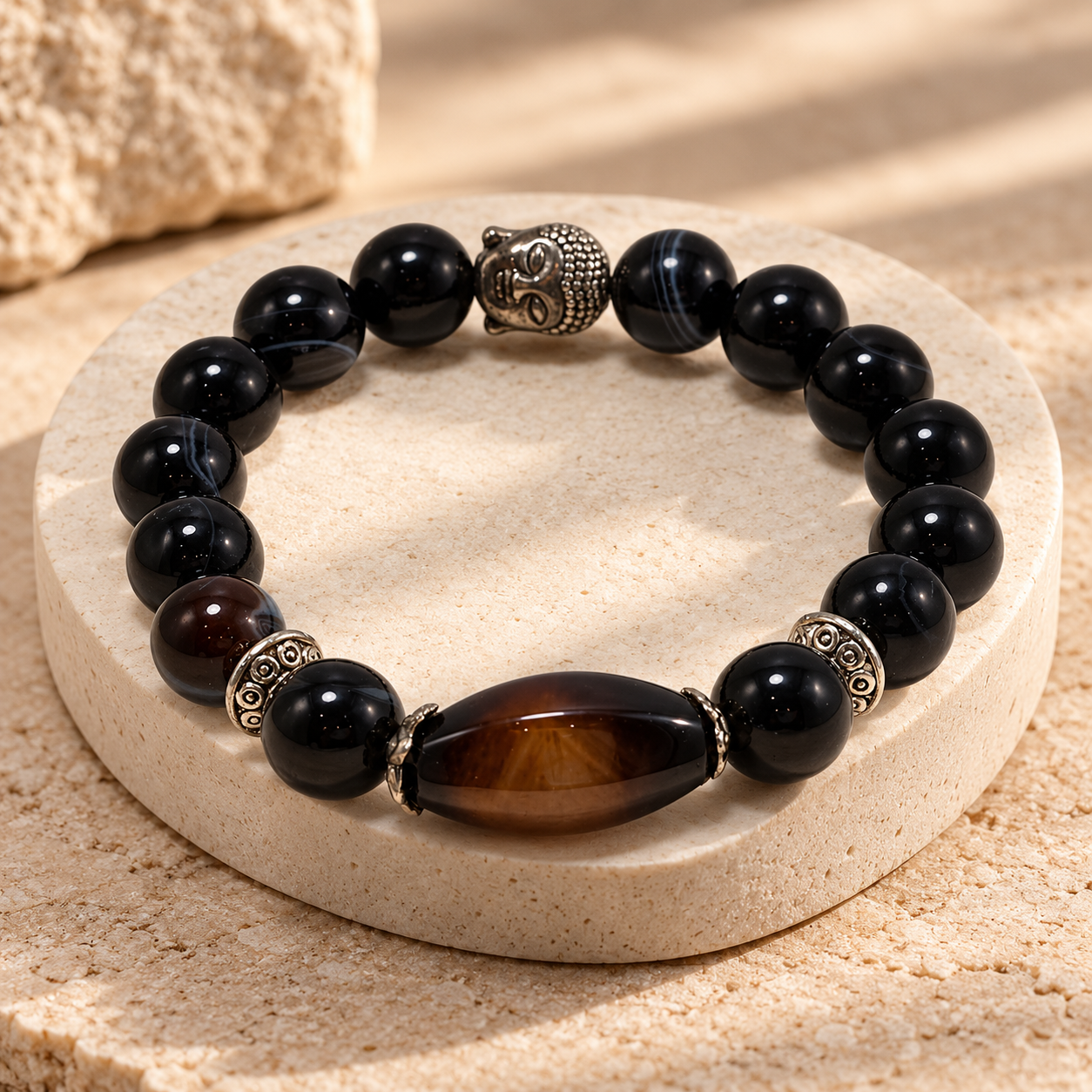 Sulemani Haqiq Round Bead Bracelet thumbnail 2