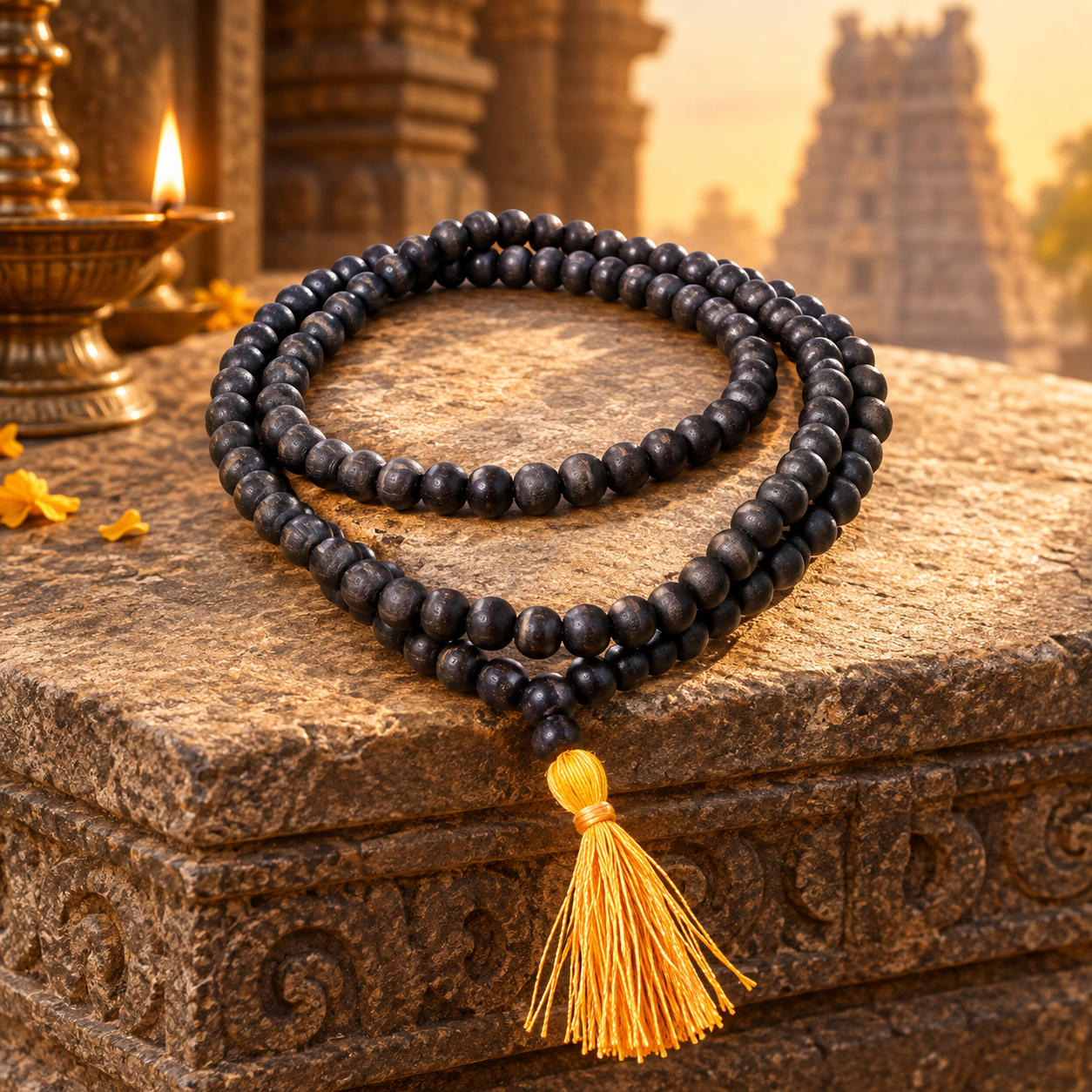Natural Karungali Mala thumbnail 5
