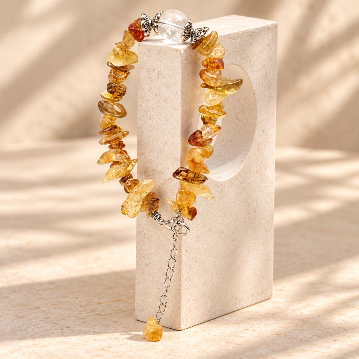 Citrine Chip Stone Bracelet thumbnail 3